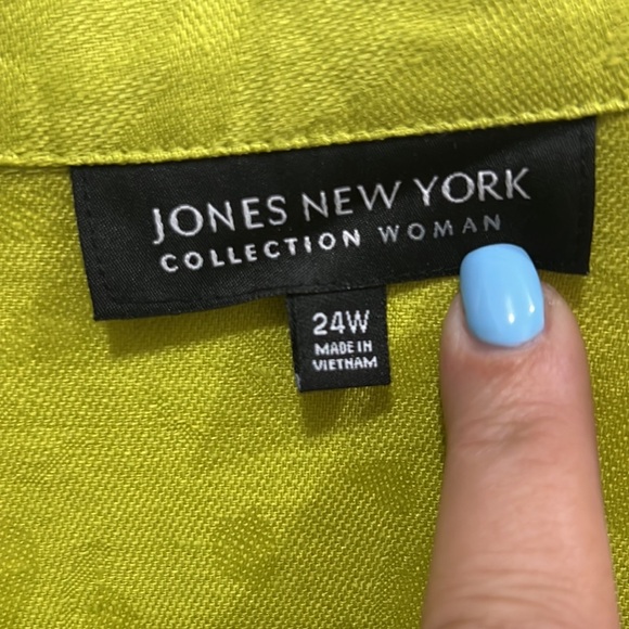 Jones New York jacket size 24🎉🥂❤️Host Pick!!!🎊🥂🥂🥳 - Picture 3 of 9